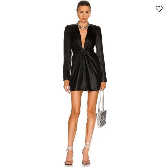 NWT Gauge 81 Zarate Mini Dress Black XS Revolve - Picture 16 of 16